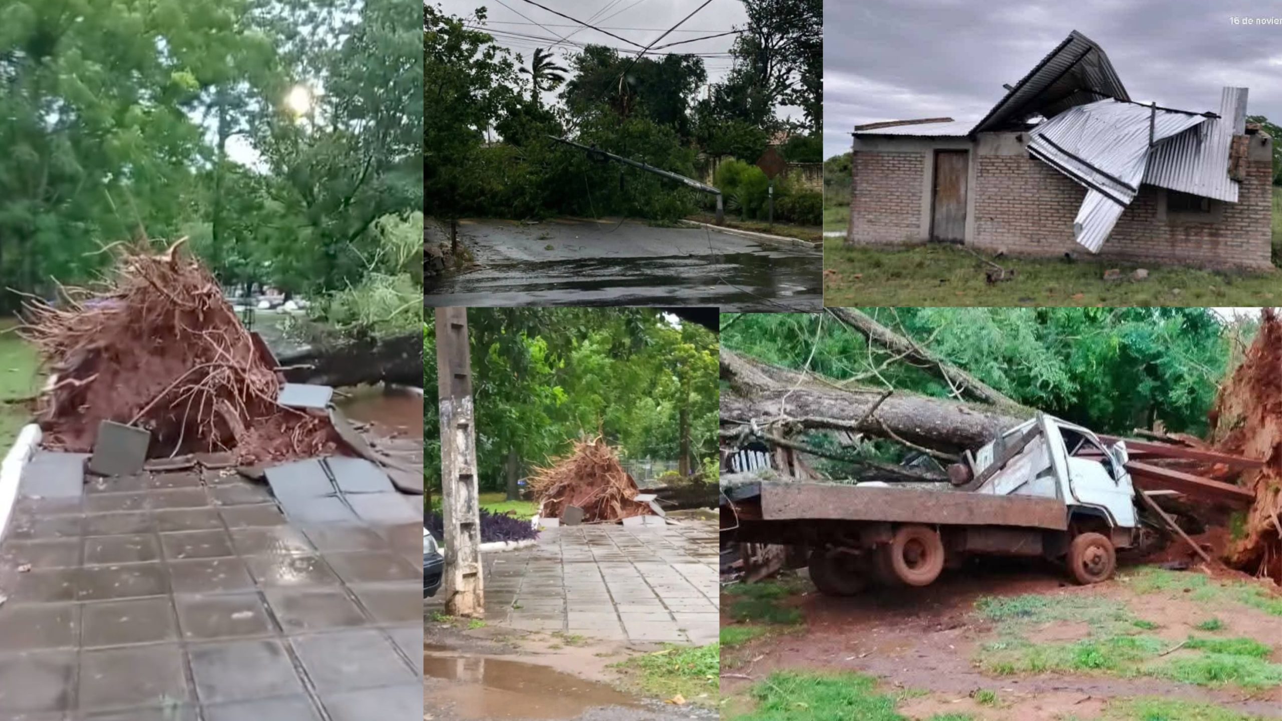Algunas de las ubicaciones fueron la plaza ybaroty, ex IPS Villarrica, y otras zonas